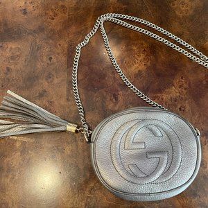 GUCCI Soho Bag Leather Mini (Gold)